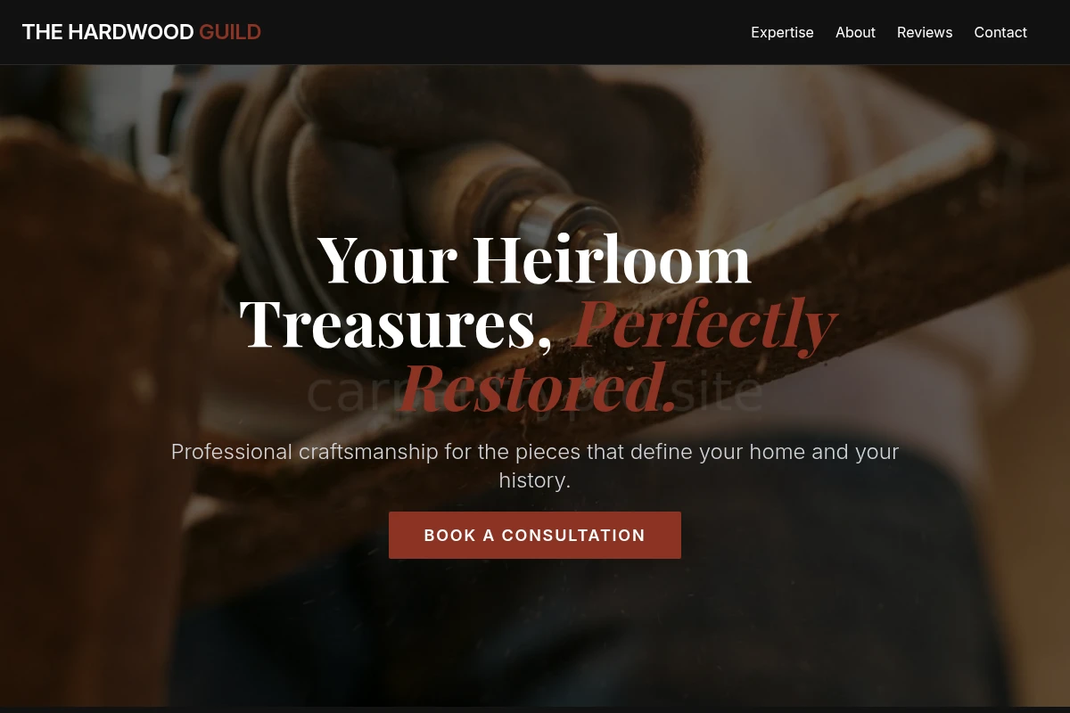 Craftsman Furniture Repair