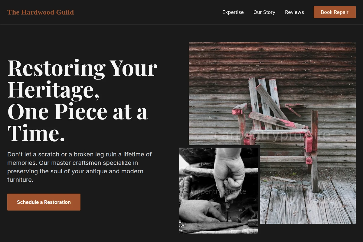 Shingle Furniture Repair