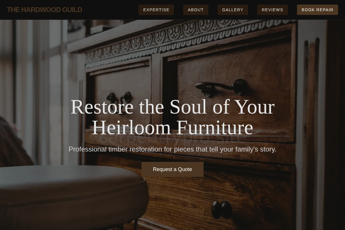 Timber Furniture Repair