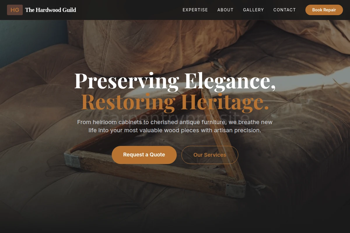 Cabinet Furniture Repair