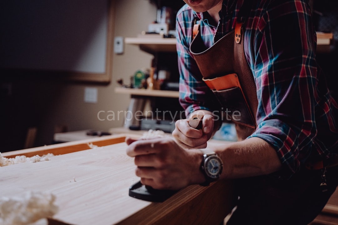 Master Woodworker at work